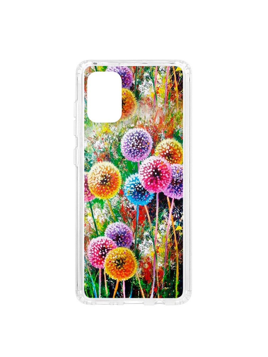 фото Чехол на samsung galaxy a71 kruche print одуванчики кruче