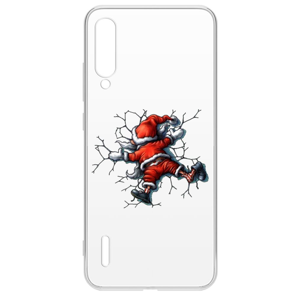 фото Чехол-накладка krutoff clear case после праздника для xiaomi mi 9 lite