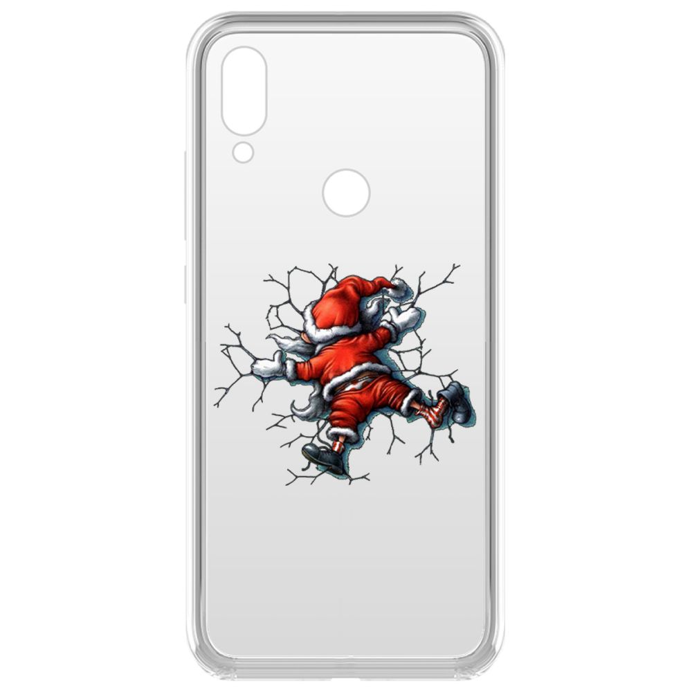 фото Чехол-накладка krutoff clear case после праздника для xiaomi redmi 7