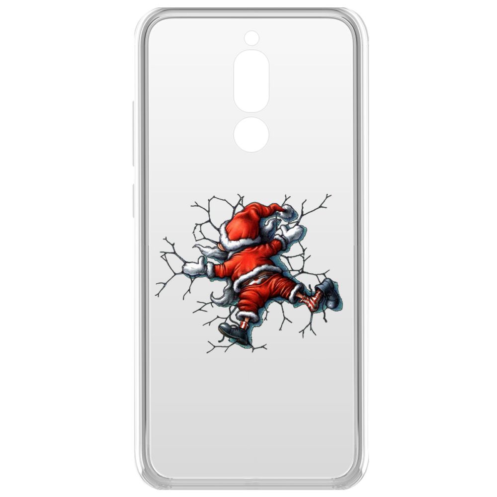 фото Чехол-накладка krutoff clear case после праздника для xiaomi redmi 8