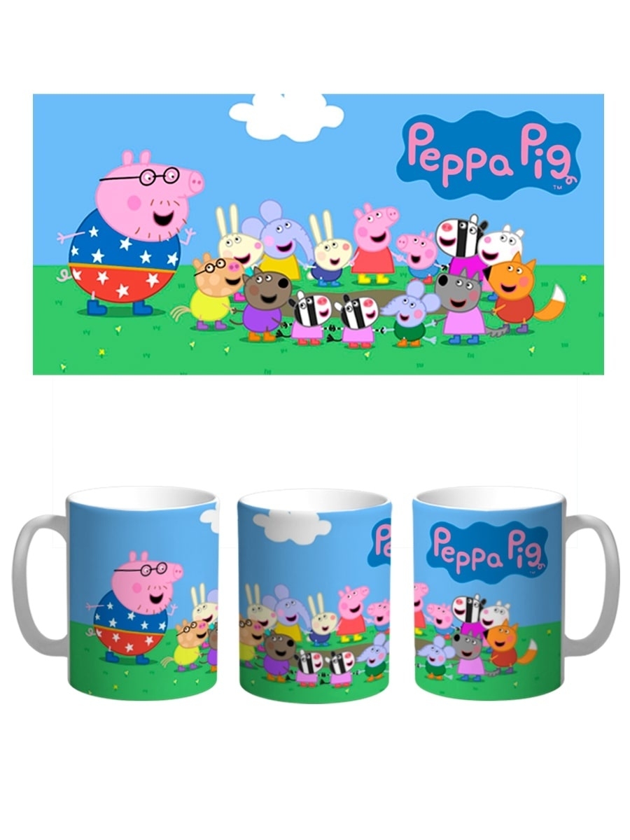 фото Кружка сувенирshop "свинка пеппа/peppa pig" 330 мл