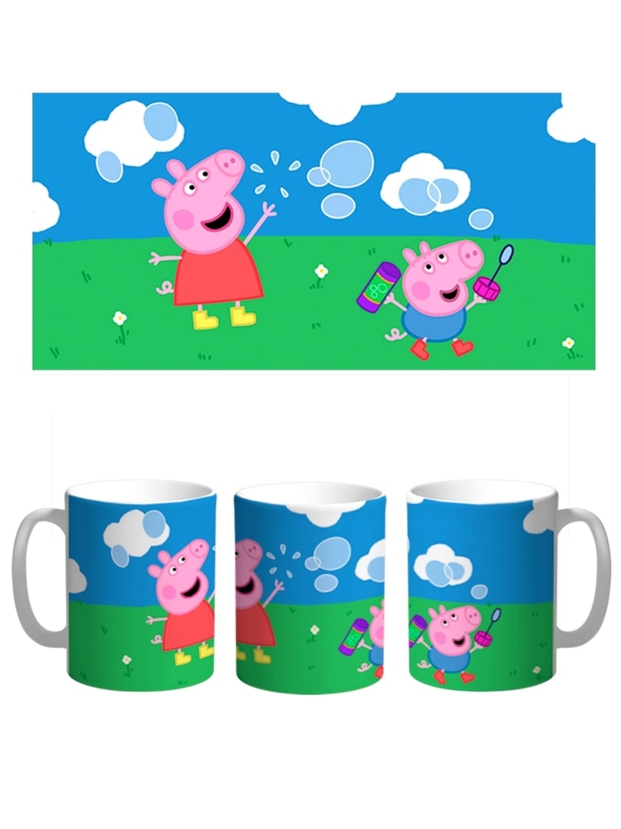 фото Кружка сувенирshop "свинка пеппа/peppa pig" 330 мл