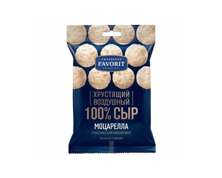 

Сырные снеки ВкусВилл Хрустящая моцарелла 20 г