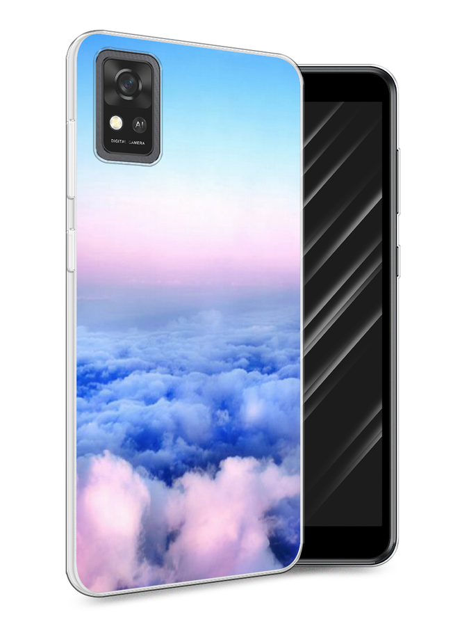 

Чехол Awog на ZTE Blade A31 / ЗТЕ Блэйд A31 "Облака", Разноцветный, 134650-4