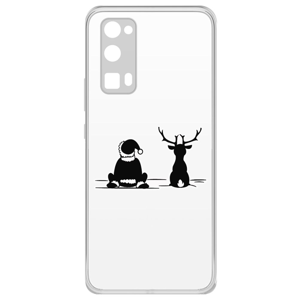 фото Чехол-накладка krutoff clear case мечтатели для honor 30 pro+/30 pro