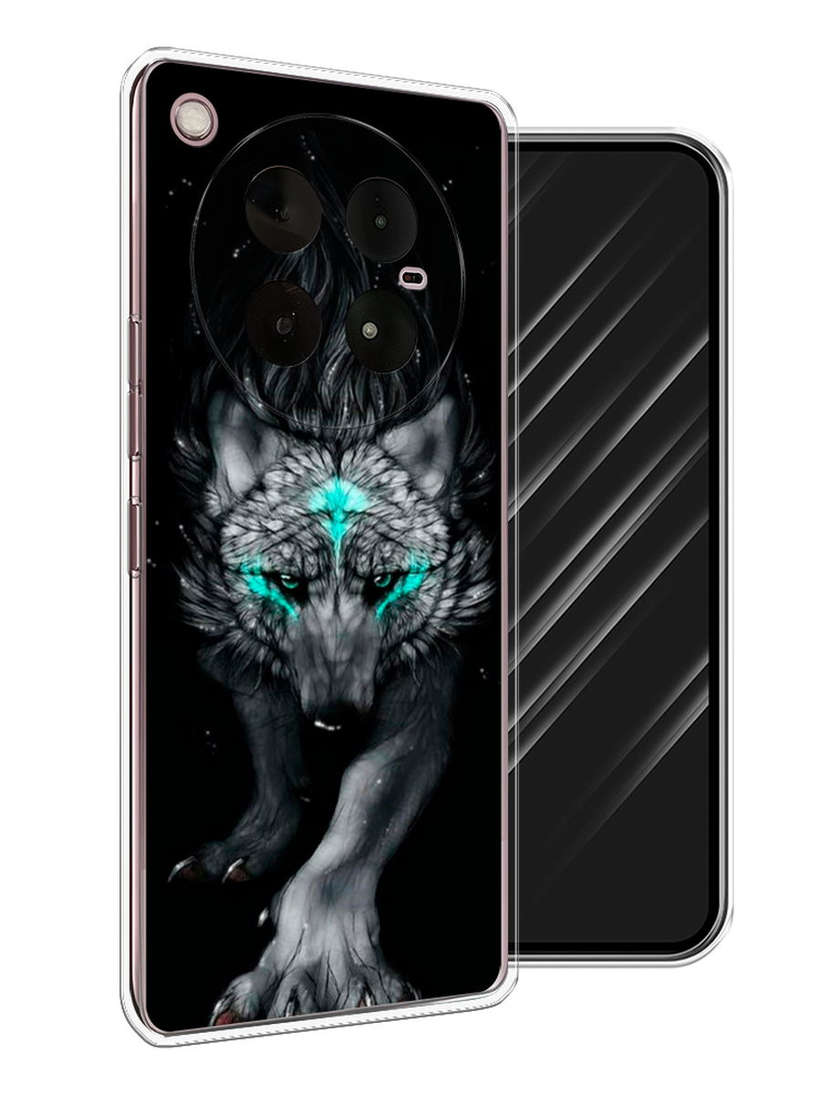 

Чехол Awog на Infinix Zero 40 4G "Волшебный волк", Черный;серый, 3106350-1
