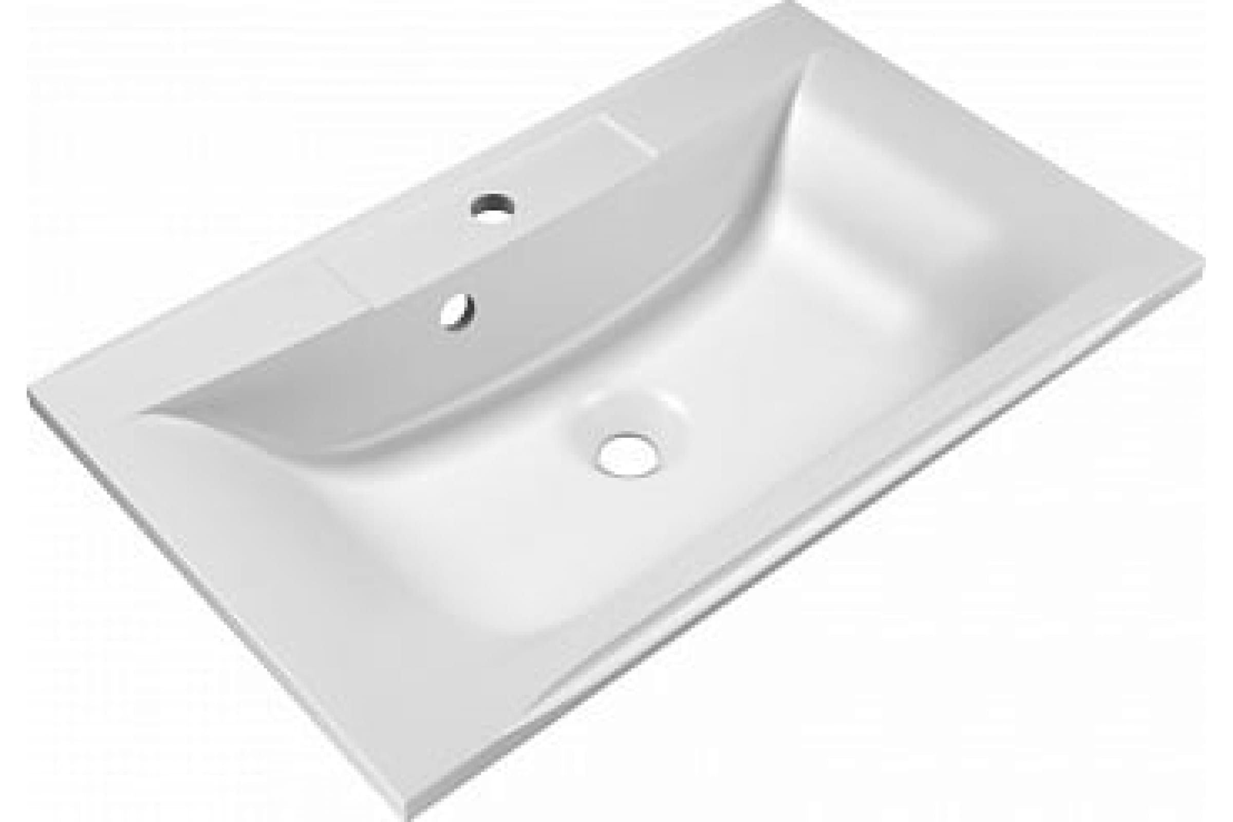 фото Раковина belbagno bb750/450-lv-mr-pr белая