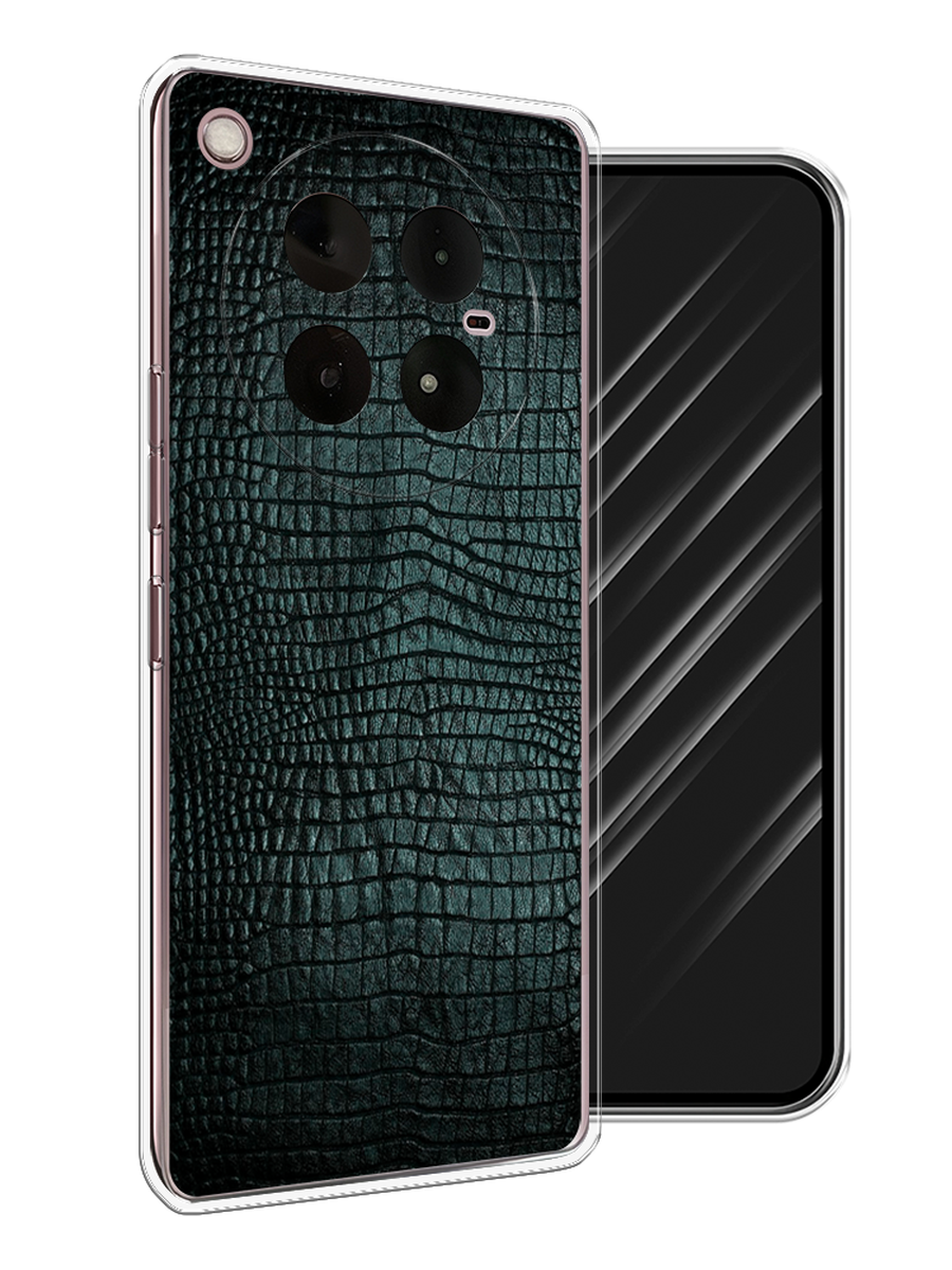 

Чехол Awog на Infinix Zero 40 4G "Черная змея", Черный;серый;голубой, 3106350-1