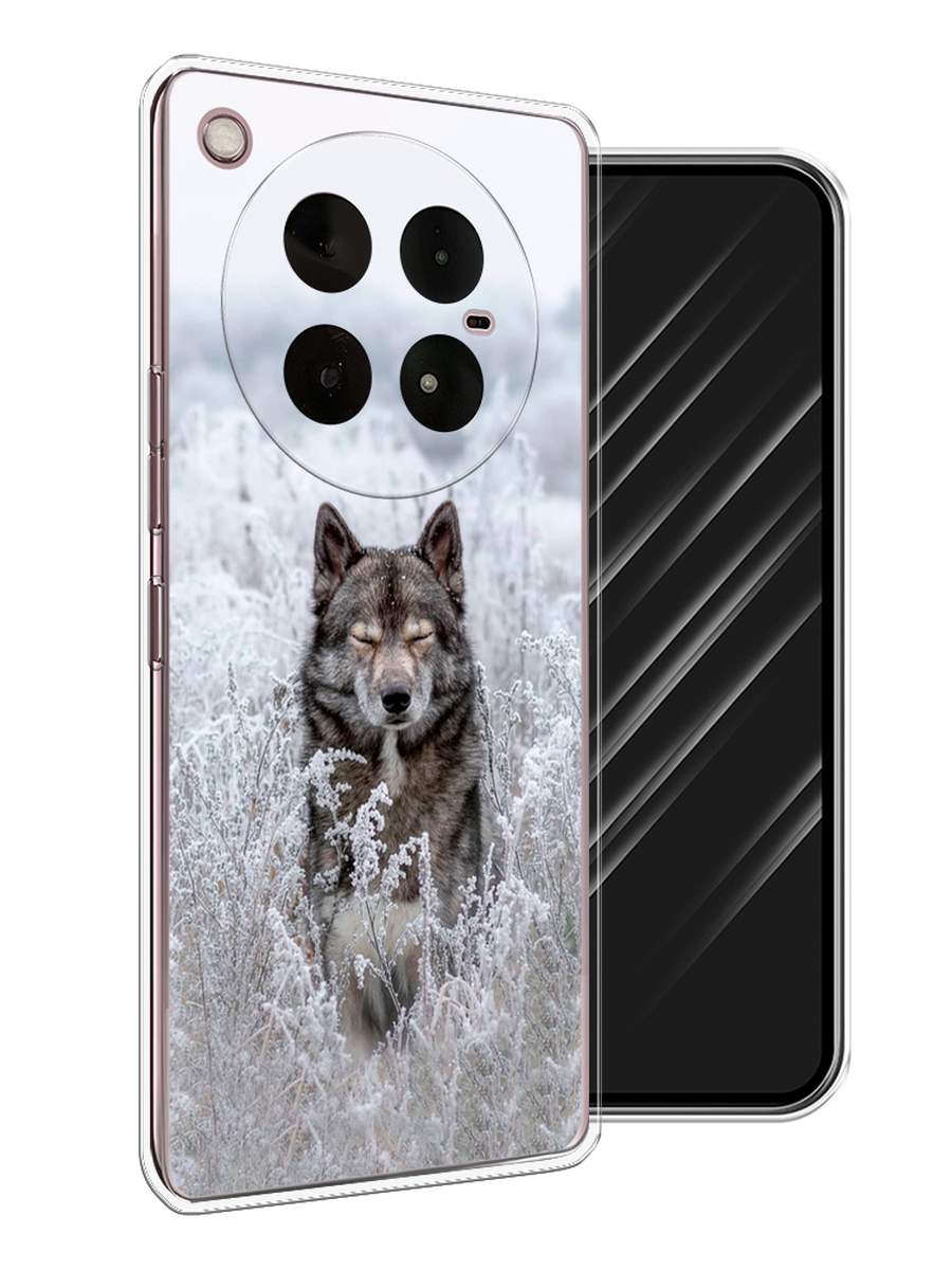 

Чехол Awog на Infinix Zero 40 4G "Волк в поле", Белый;черный, 3106350-1