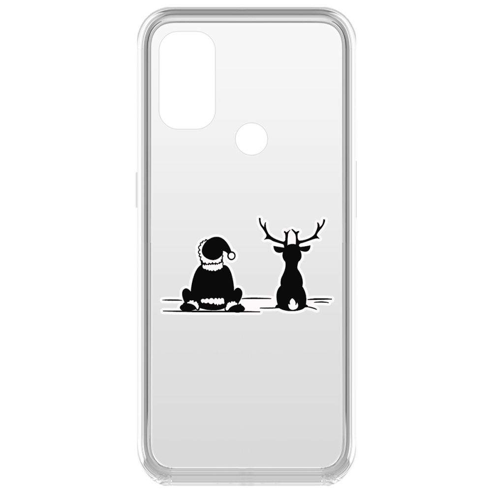 

Чехол-накладка Krutoff Clear Case Мечтатели для OnePlus Nord N100, Разноцветный
