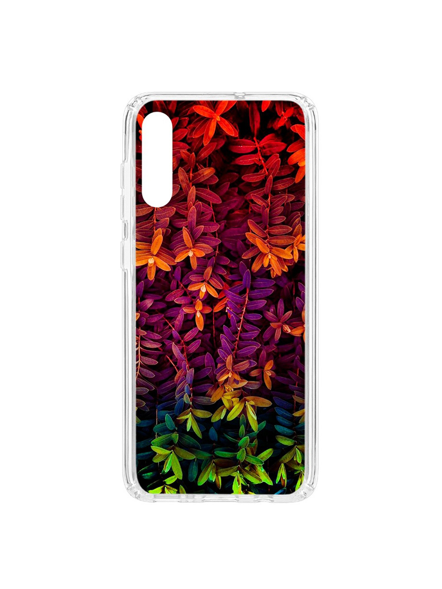 фото Чехол на samsung galaxy a70 2019 kruche print neon leaves кruче