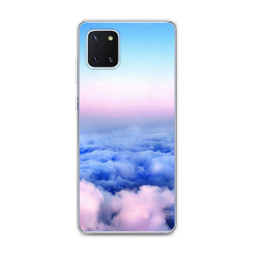 

Чехол Awog на Samsung Galaxy Note 10 Lite "Облака", Разноцветный, 29150-4