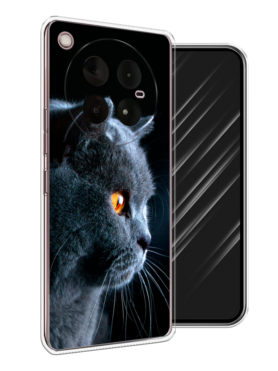 

Чехол Awog на Infinix Zero 40 4G "Благородный кот британец", Черный;серый;оранжевый, 3106350-1