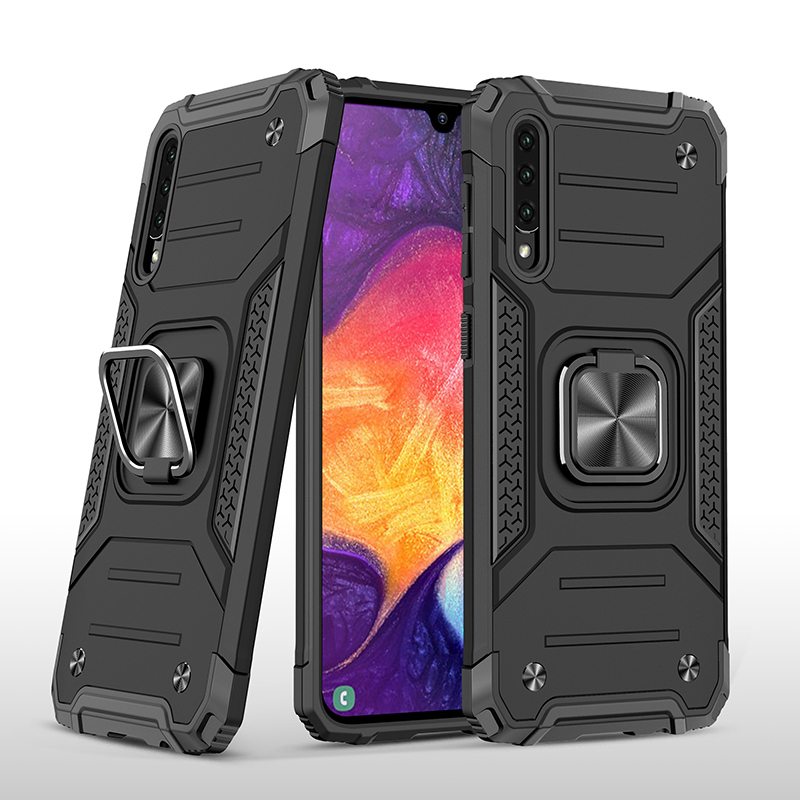 фото Противоударный чехол legion case для samsung galaxy a50/a50s/a30s (черный) black panther