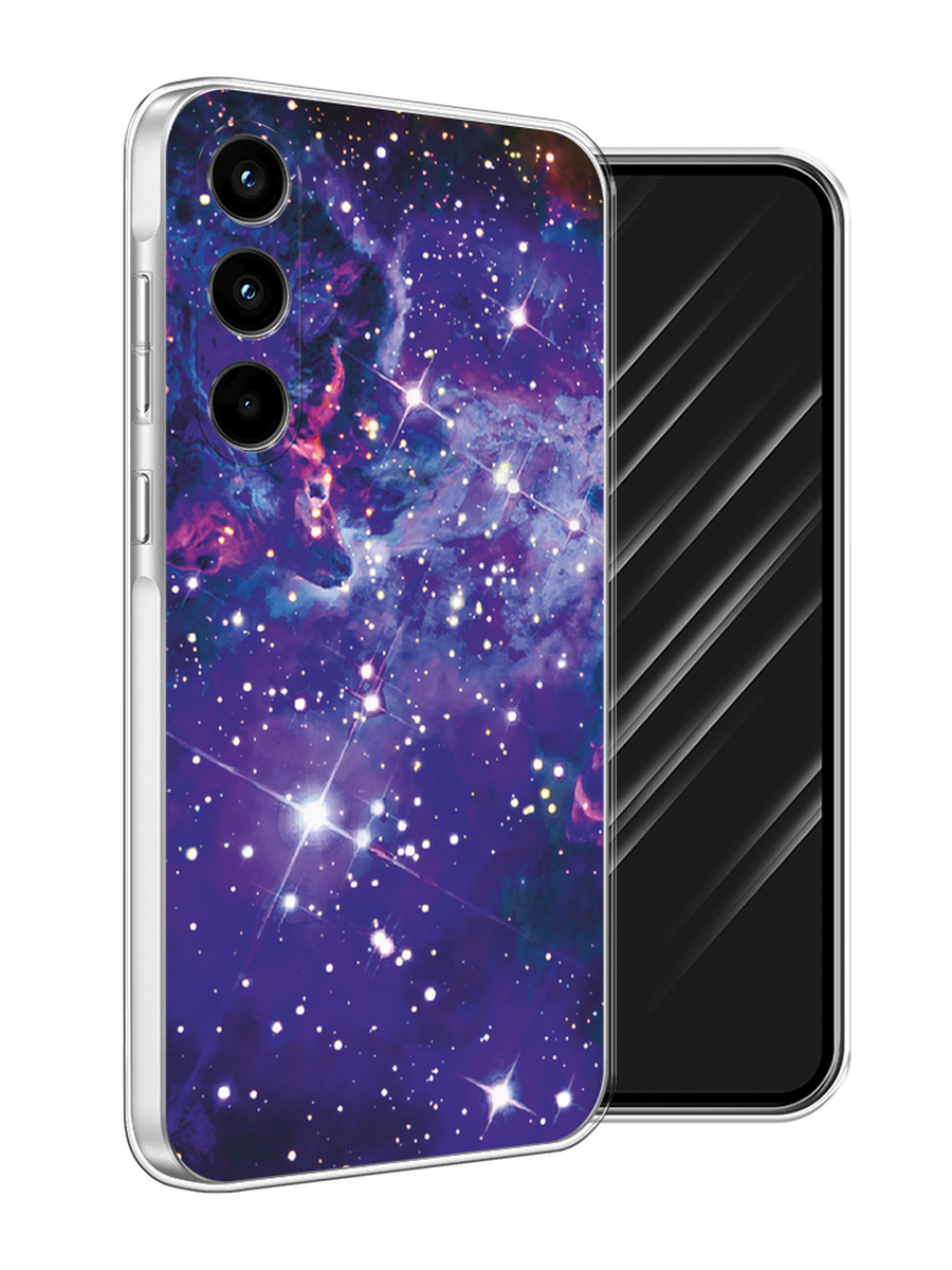 

Чехол Awog на Samsung Galaxy A35 5G "Яркая галактика", Фиолетовый, 2109350-1
