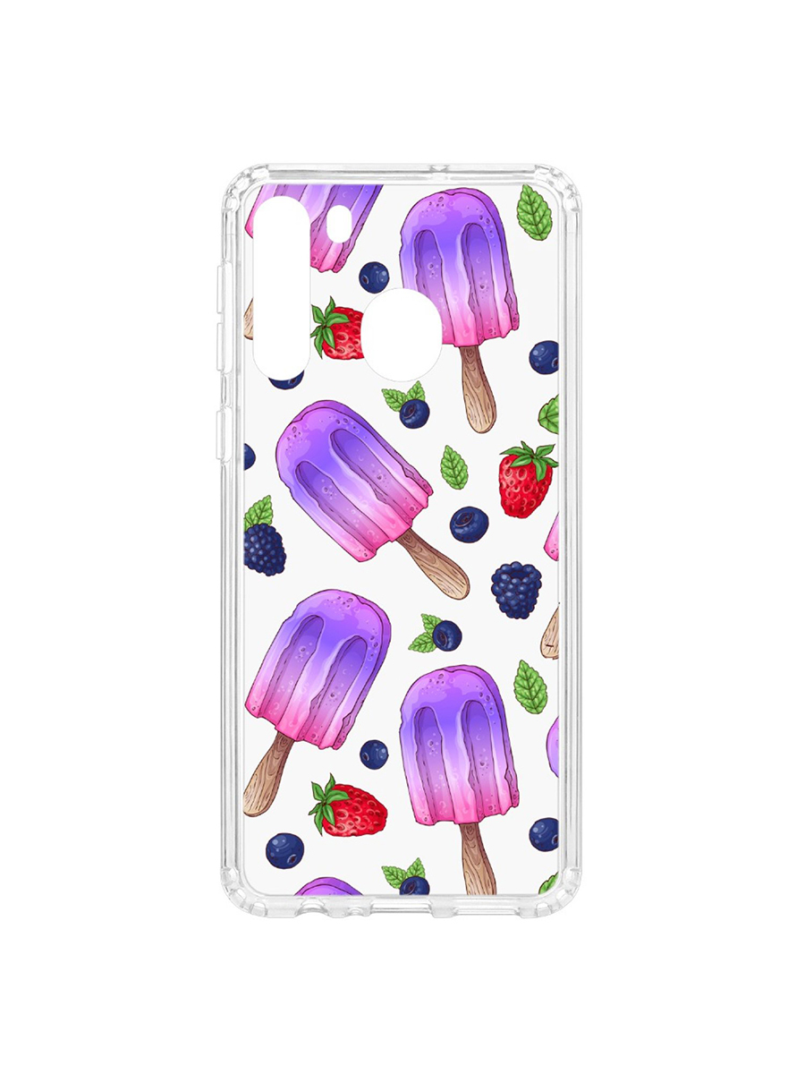 фото Чехол на samsung galaxy a21 kruche print ice cream кruче