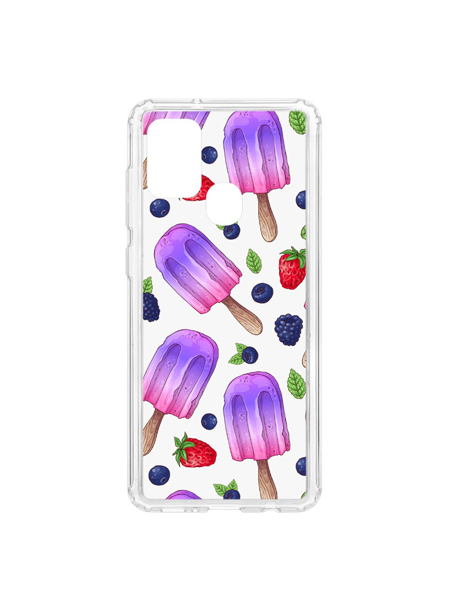 фото Чехол на samsung galaxy a21s kruche print ice cream кruче