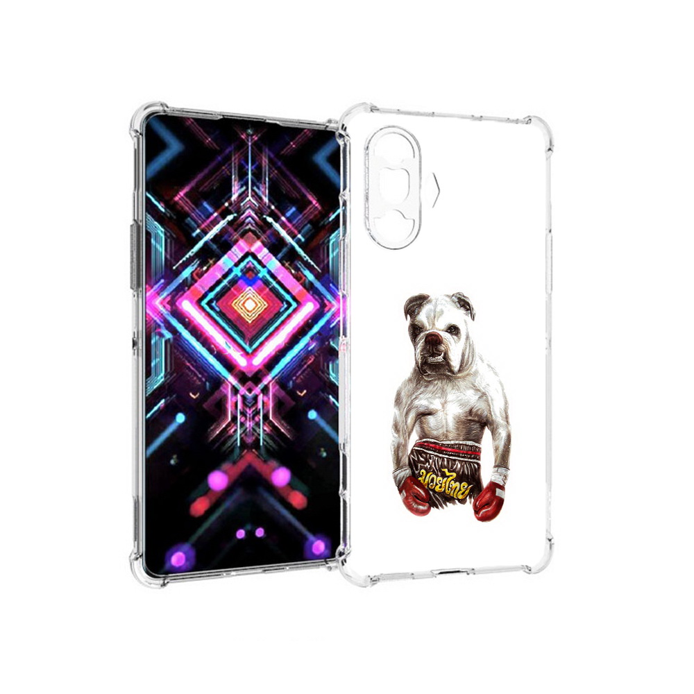 

Чехол MyPads Tocco для Xiaomi Poco F3 GT боксер (PT172450.277.243), Прозрачный, Tocco