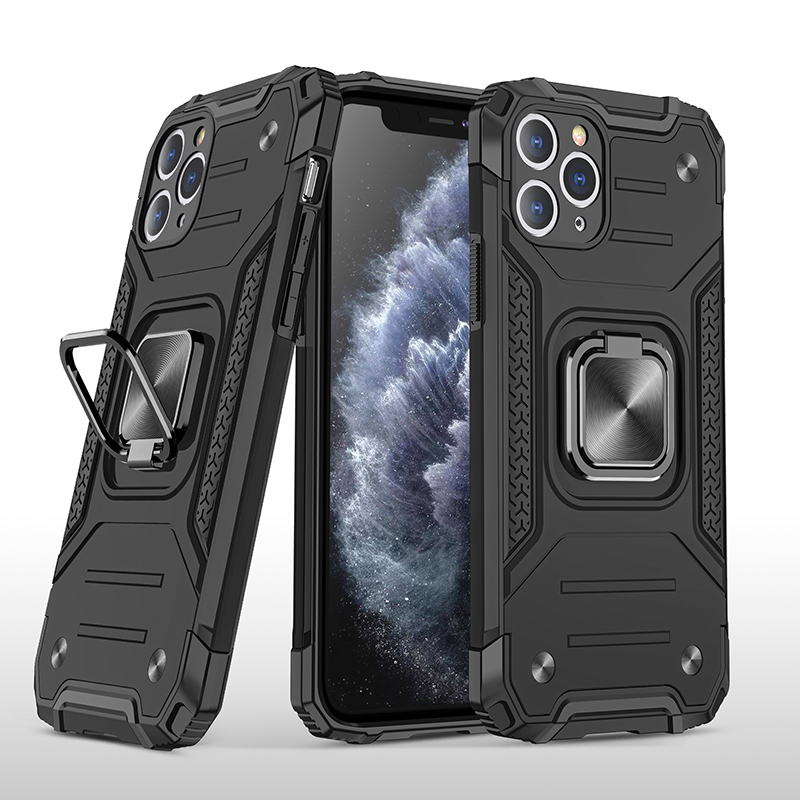 фото Противоударный чехол legion case для iphone 11 pro max (черный) black panther