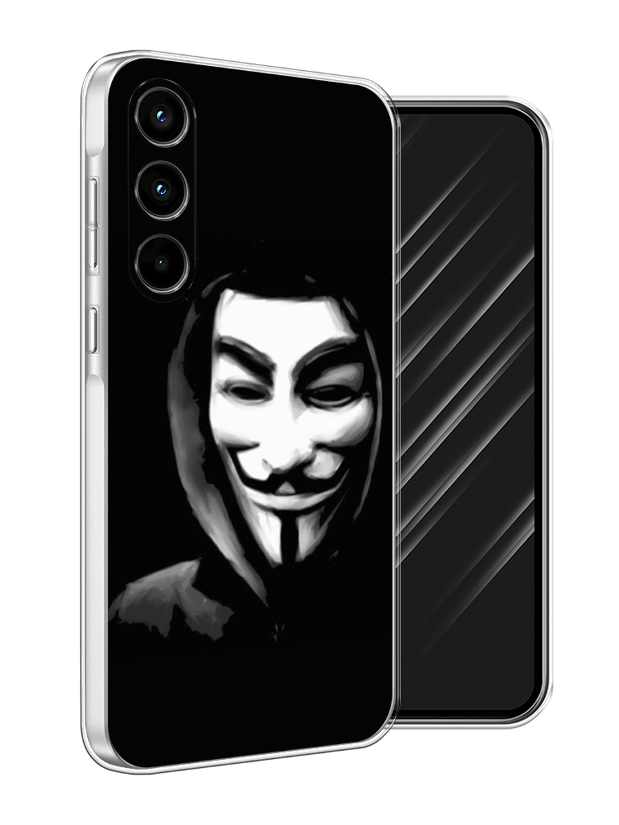 

Чехол Awog на Samsung Galaxy A35 5G "Анонимус", Черный;серый;белый, 2109350-1