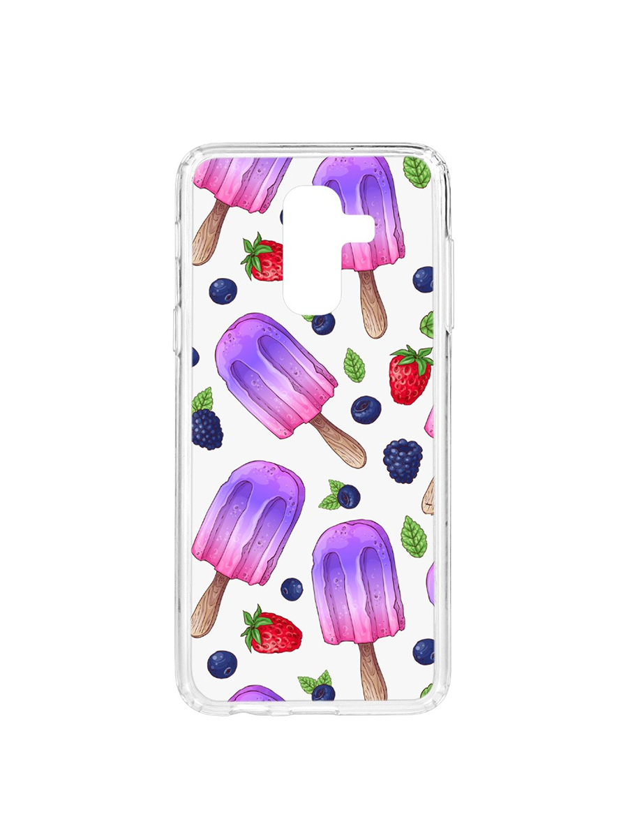 фото Чехол на samsung galaxy a6 plus (2018) a605f kruche print ice cream кruче