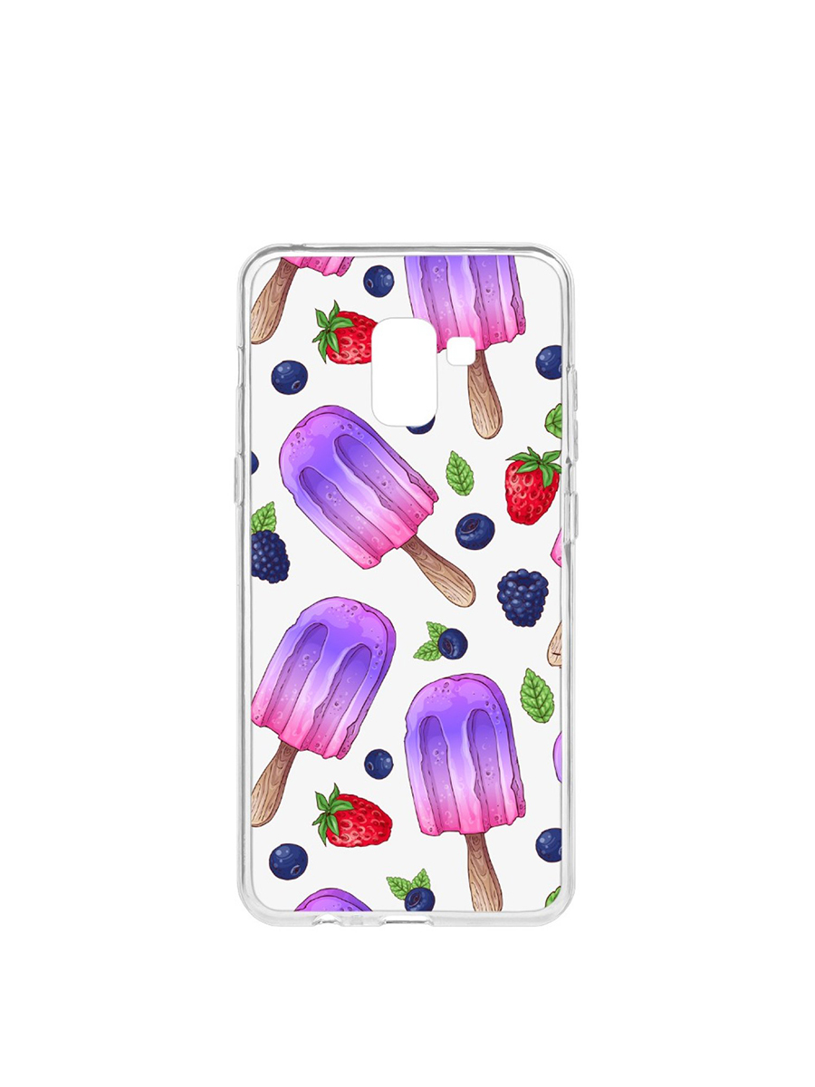 фото Чехол на samsung galaxy a8+ 2018 (a730) kruche print ice cream 1 кruче