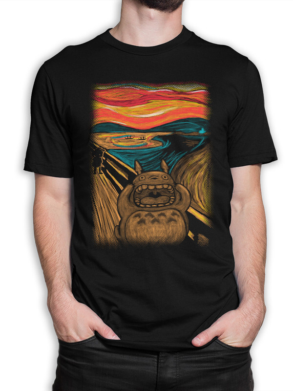 

Футболка мужская Dream Shirts Крик Тоторо черная S, Черный, Крик Тоторо