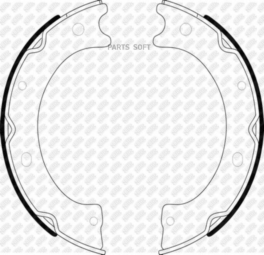 

Комплект тормозных колодок NiBK FN8802