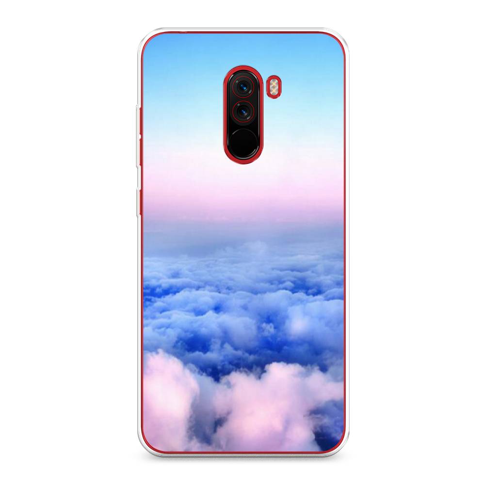 

Чехол Awog на Xiaomi Pocophone F1 "Облака", Разноцветный, 34450-4