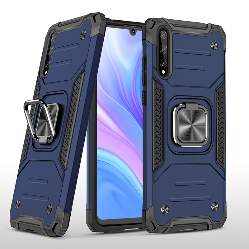 фото Противоударный чехол legion case для huawei y8p (синий) black panther