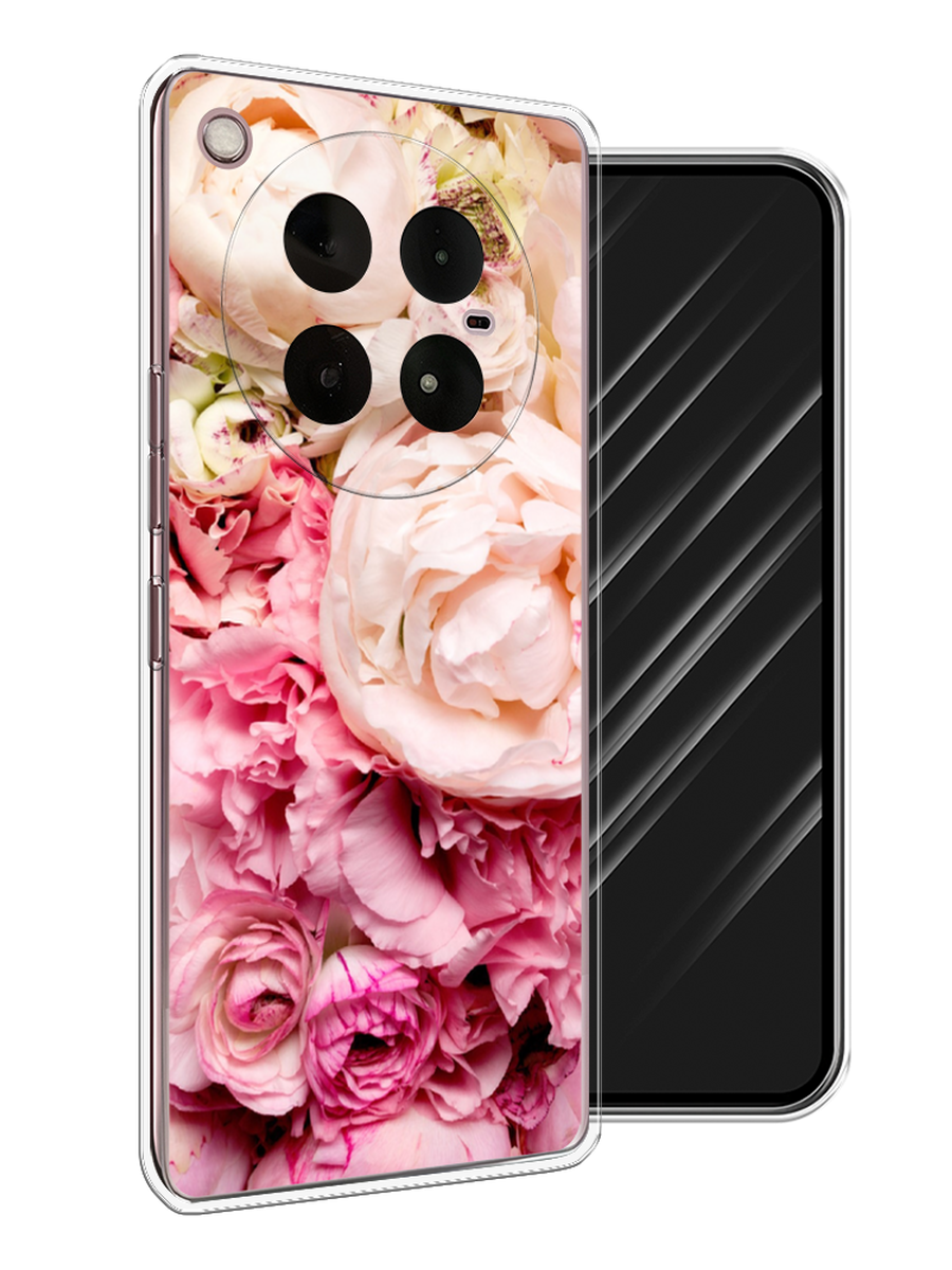 

Чехол Awog на Infinix Zero 40 4G "Пионы яркие", Розовый, 3106350-1