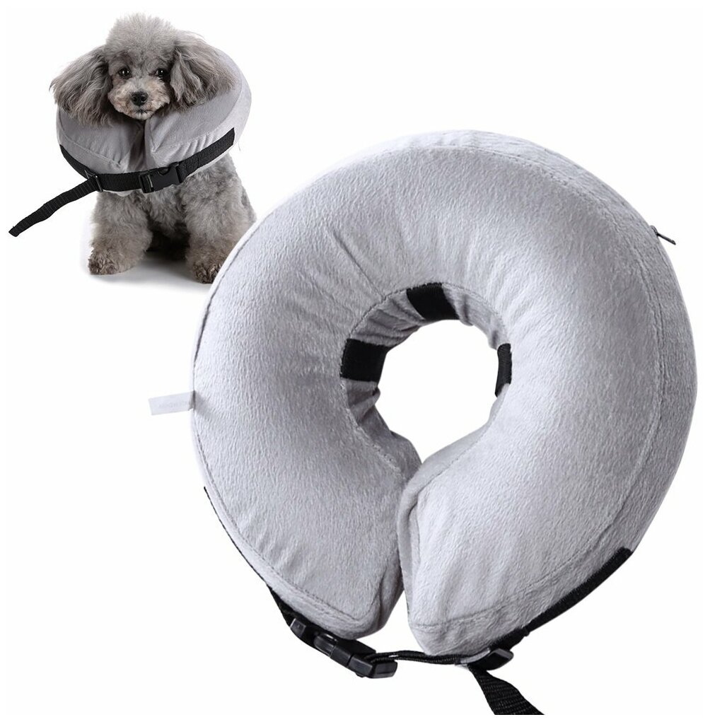 Защитный ветеринарный воротник для собак и кошек MR DOG, размер S