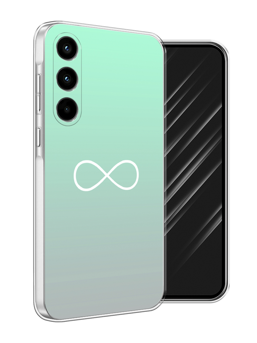 

Чехол Awog на Samsung Galaxy A35 5G "Бесконечность от Тиффани", Бирюзовый, 2109350-1