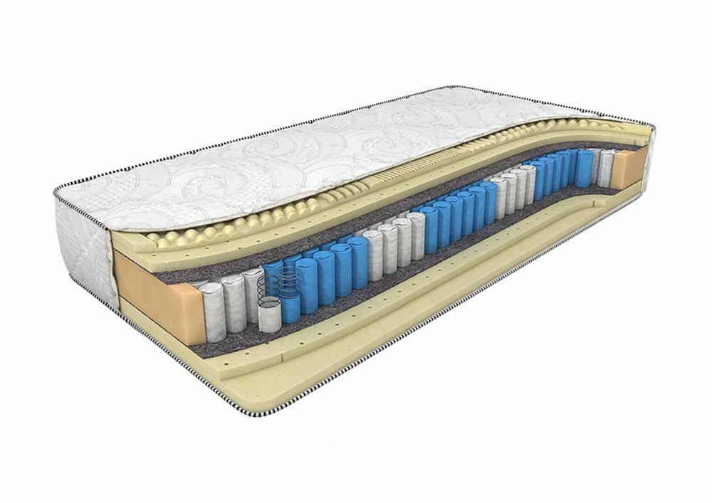 

Матрас Dreamline Prime Smart Zone 90х215, Бежевый;белый;серый;серебристый, Prime Smart Zone