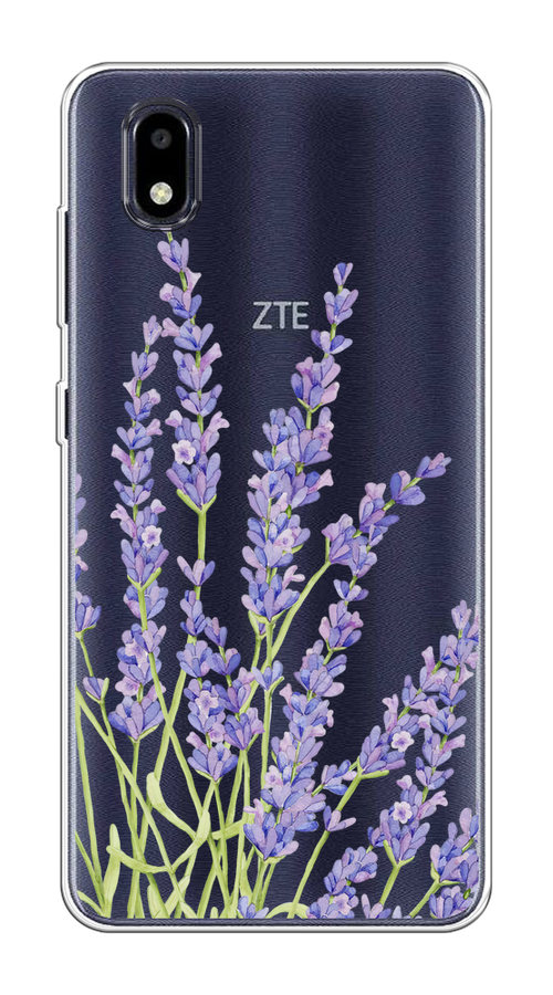 

Чехол на ZTE Blade A3 (2020) "Лавандовые стебли", Фиолетовый;зеленый, 133650-1