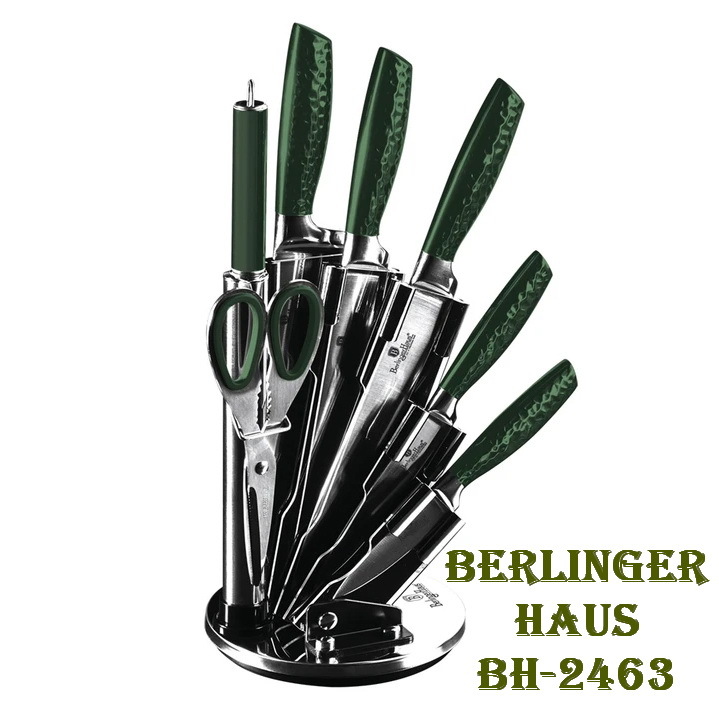 Набор ножей Berlinger Haus Emerald Collection BH-2463, 8 предметов