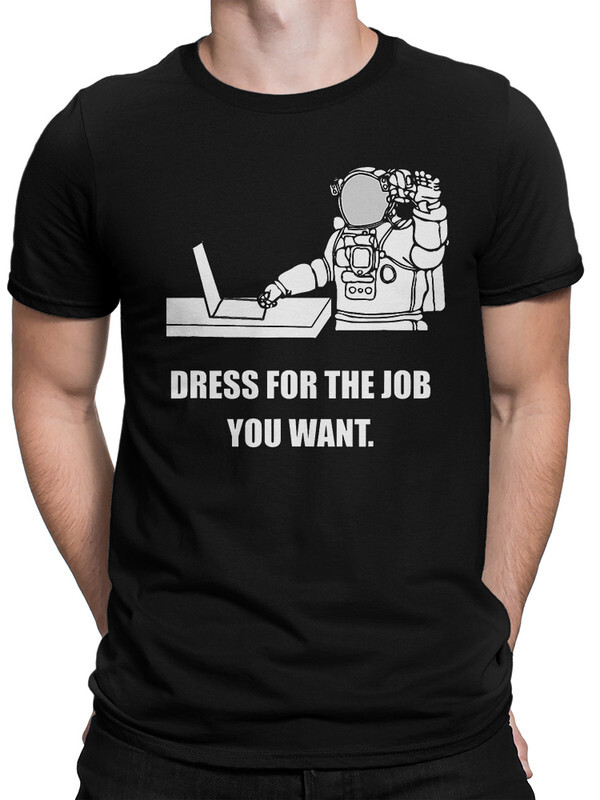 

Футболка мужская Dream Shirts Космическая Одежда черная L, Космическая Одежда