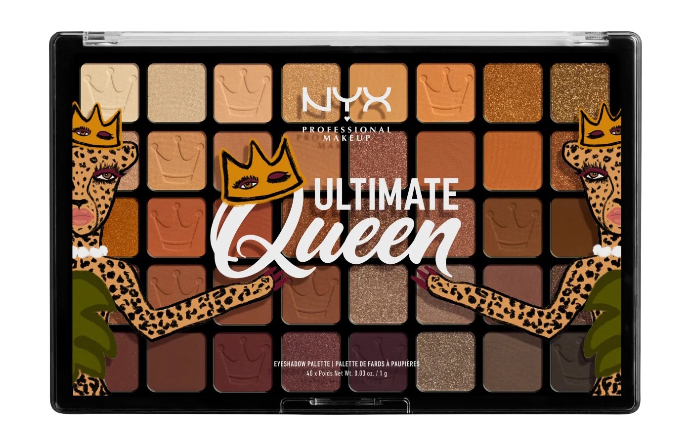 

NYX Professional Make Up Ultimate Queen Shadow Palette
