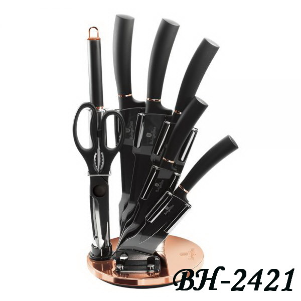 

Набор ножей 8 предметов Berlinger Haus Black Rose Collection BH-2421