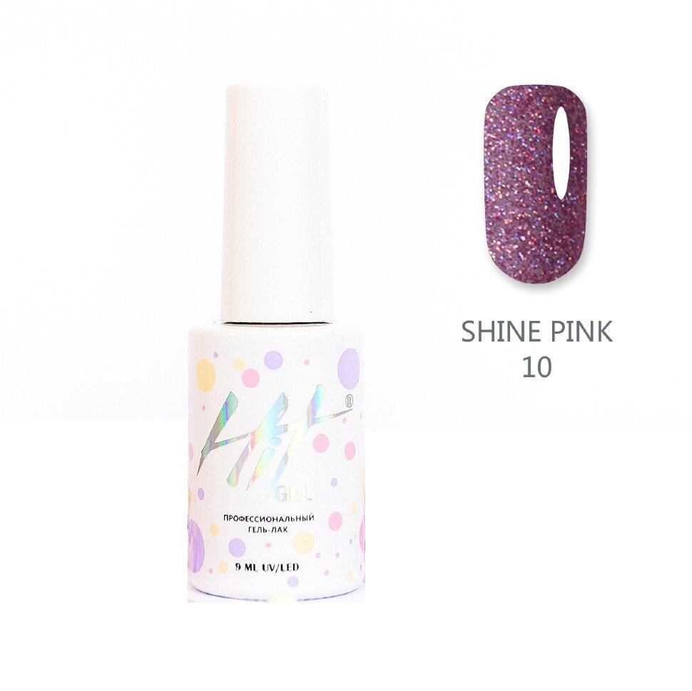 

Гель-лак HIT Gel Shine Pink №10