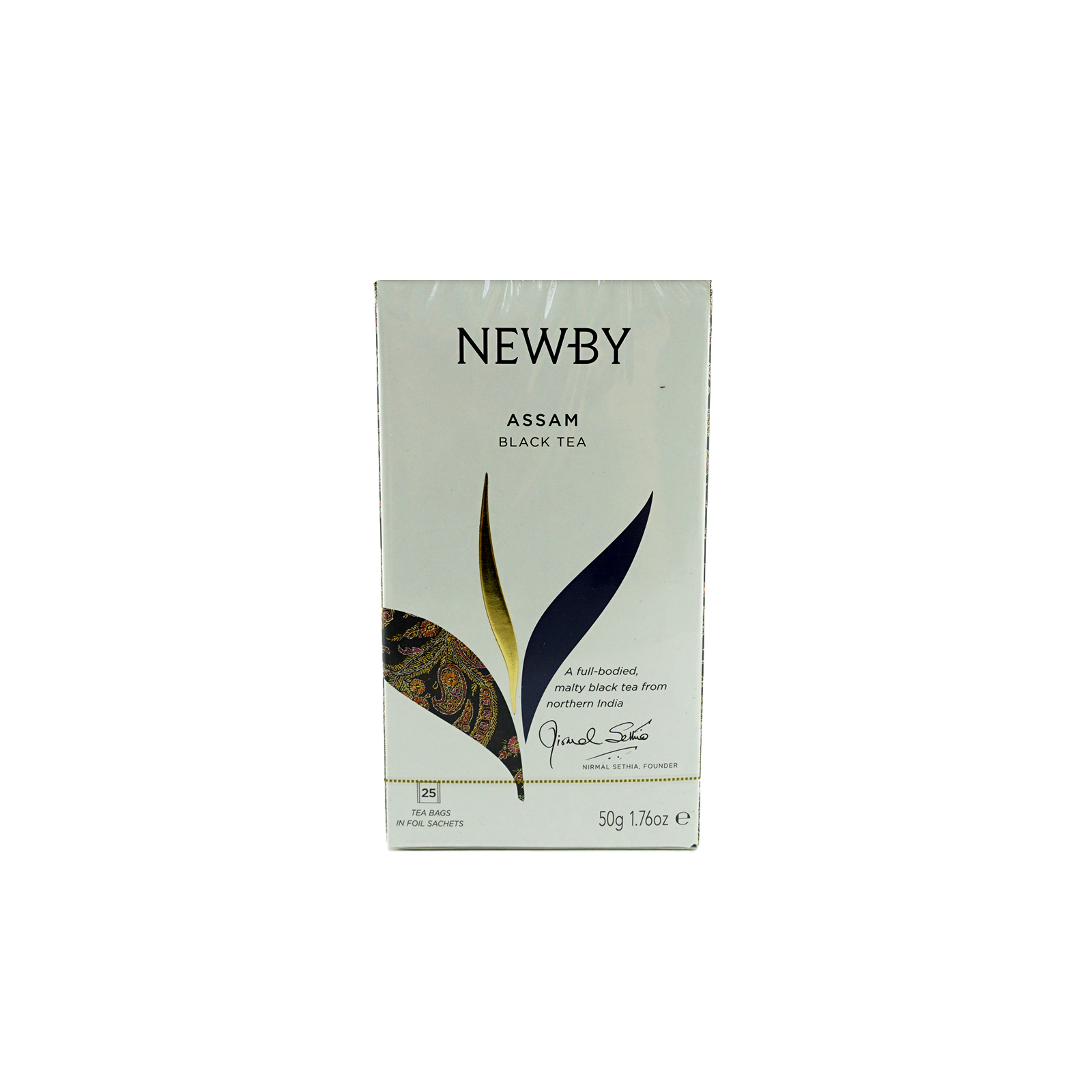 

Чай черный Newby Assam в пакетиках 2 г 25 шт
