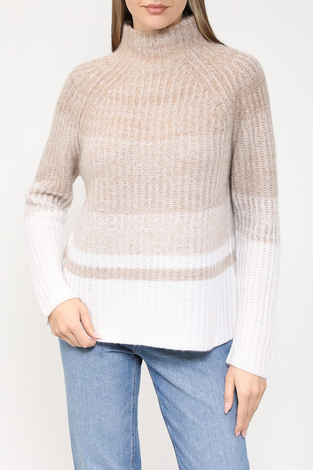 

Свитер женский Gerry Weber 271024-35800 бежевый 42, 271024-35800