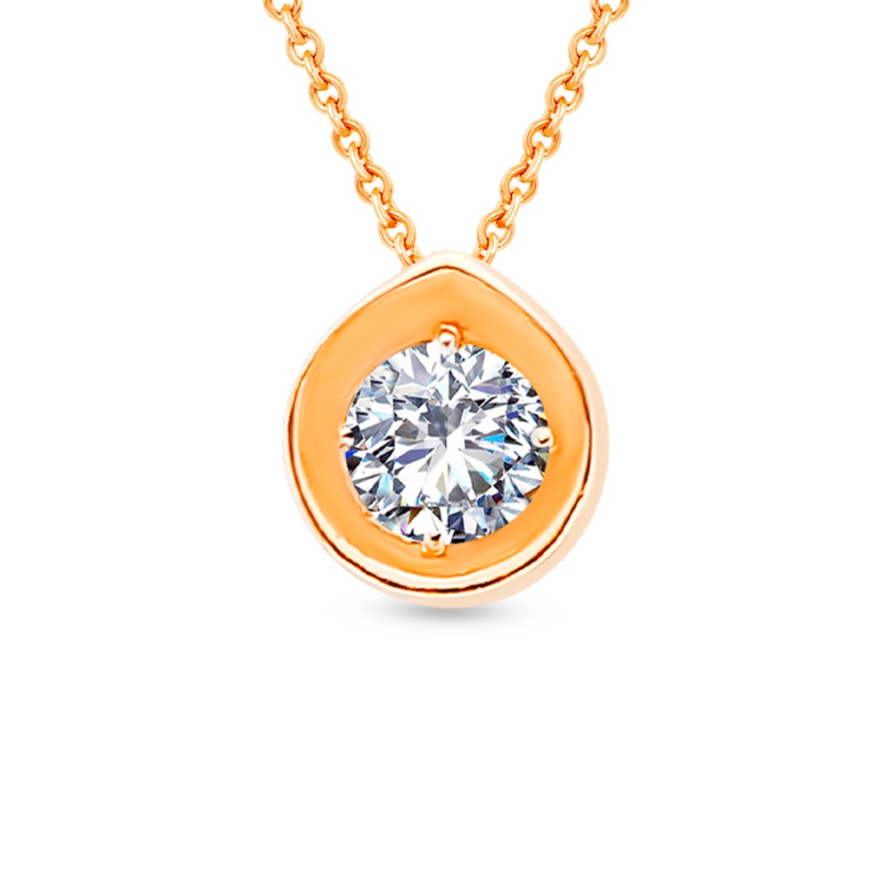 

Колье из красного золота 38 см 585Gold 504003057, 504003057