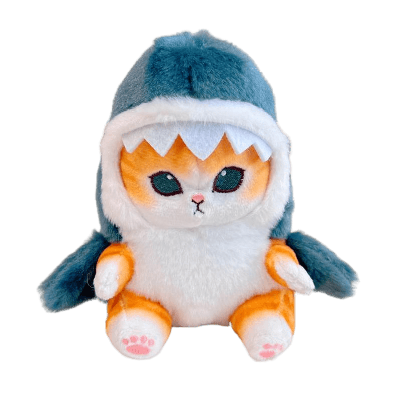Брелок-мягкая игрушка Plush Story Кот-акула Mofusand 13 см