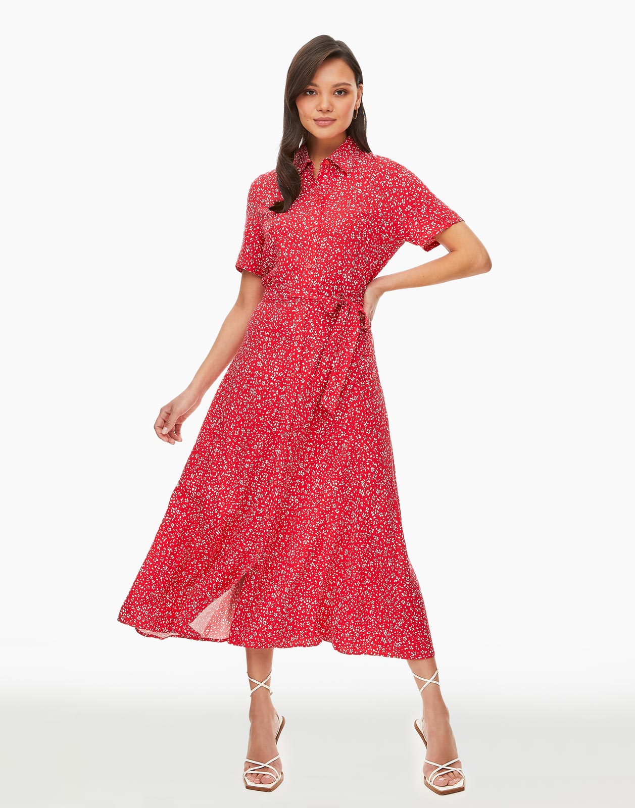

Платье женское Gloria Jeans GDR026681 красное M, Красный, GDR026681