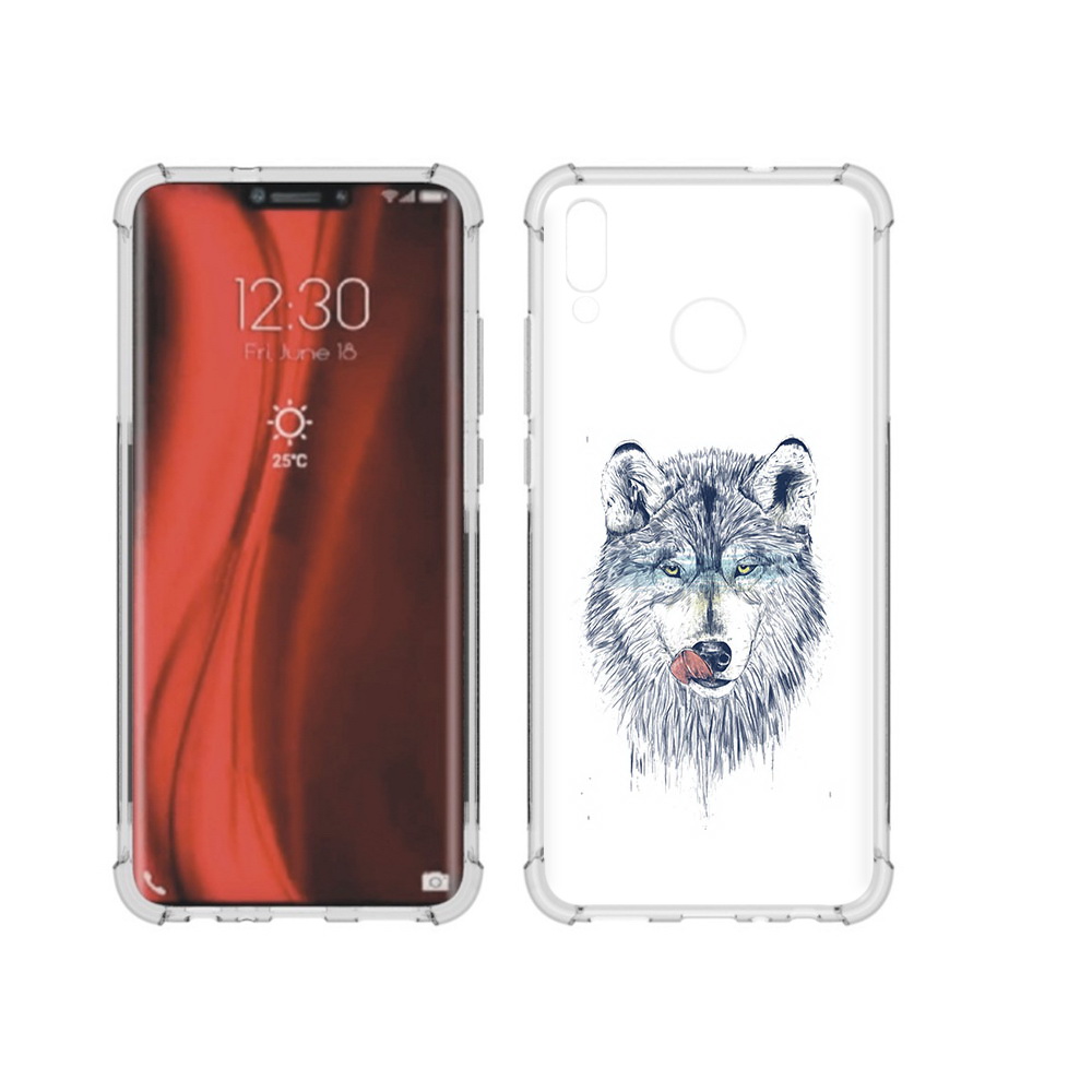 

Чехол MyPads Tocco для Honor 8X голодгый волк (PT118984.69.292), Tocco