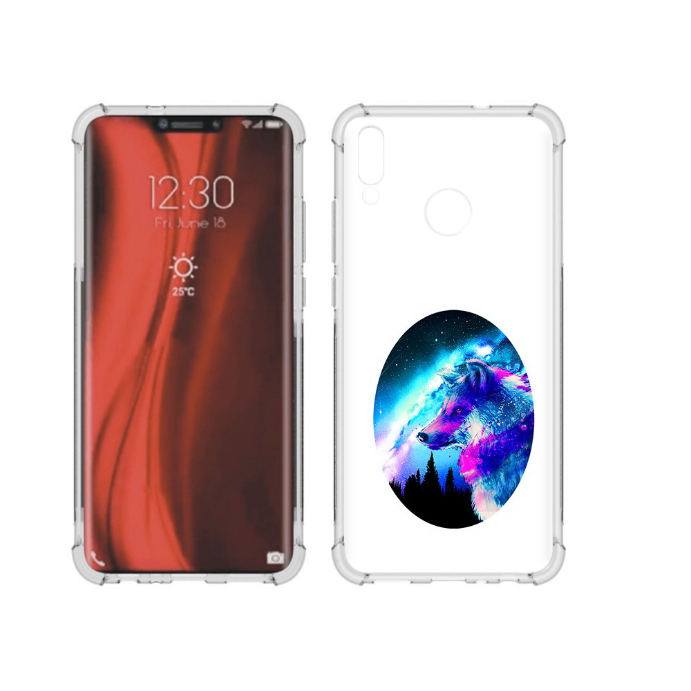

Чехол MyPads Tocco для Honor 8X голубой волк (PT118984.69.293), Tocco