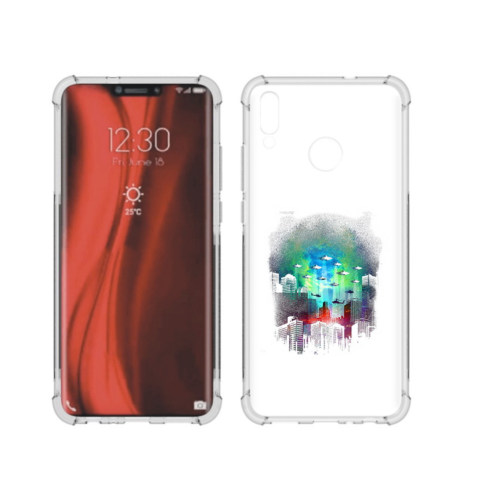 

Чехол MyPads Tocco для Honor 8X город в свечении (PT118984.69.296), Tocco