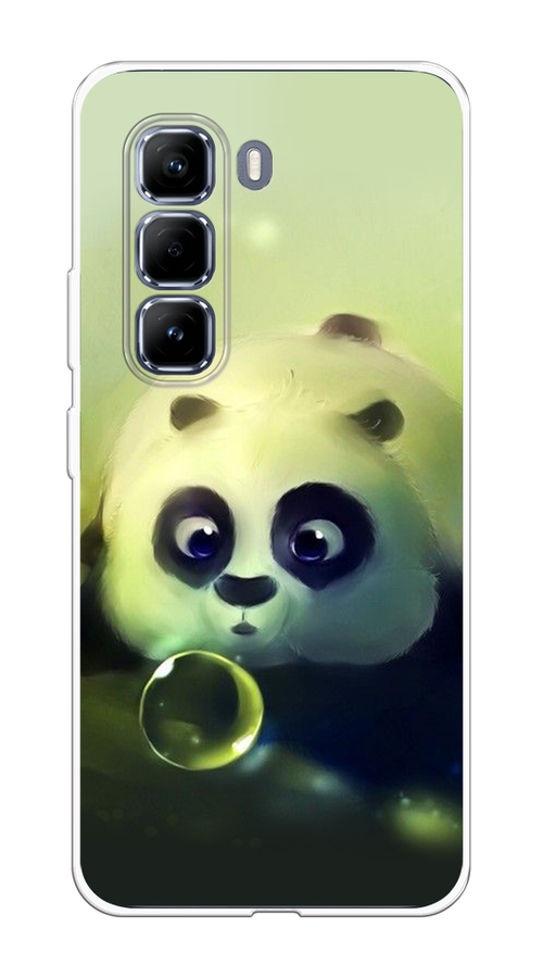 

Чехол на Infinix Hot 50 Pro Малыш панды, Зеленый;черный;серый, 3106950-1