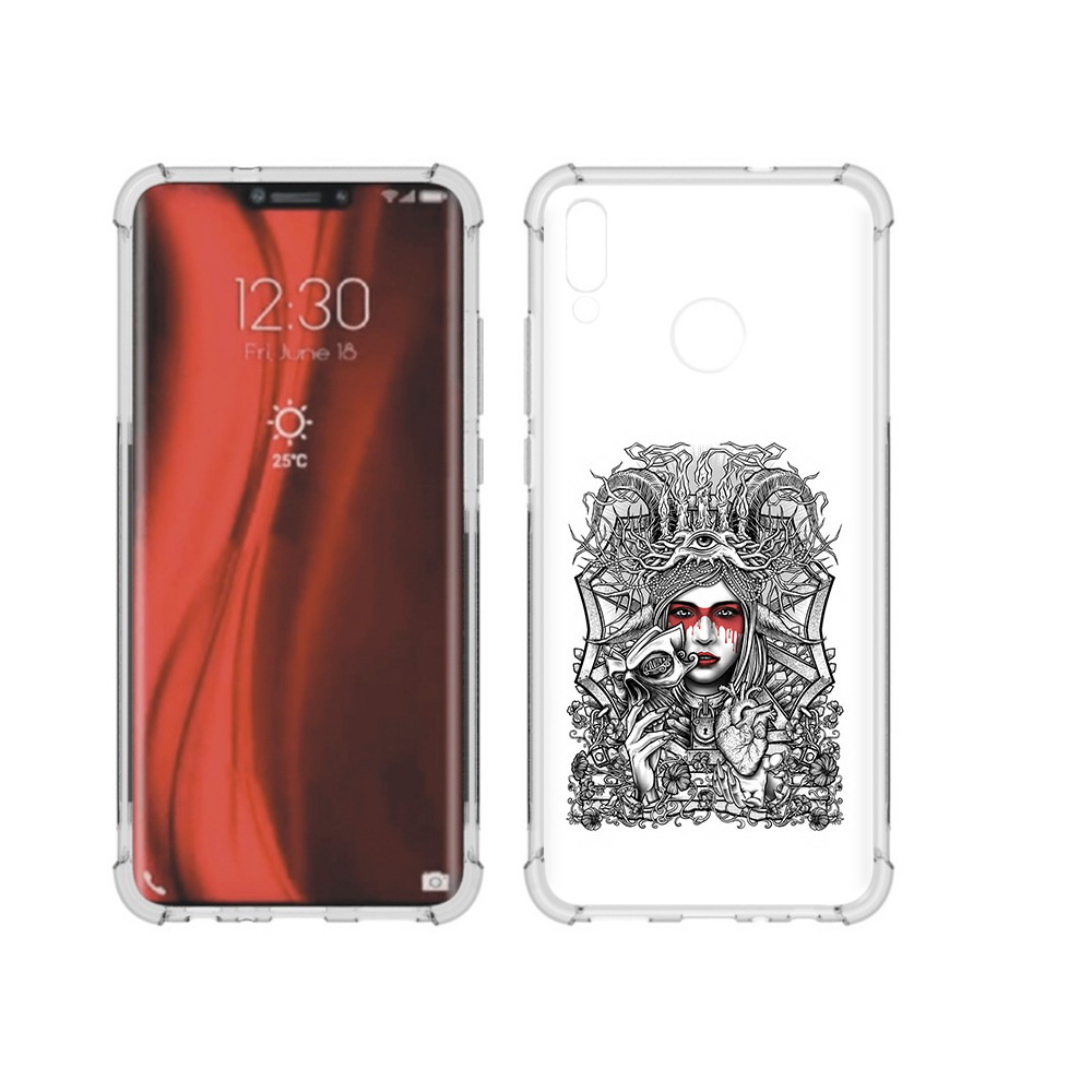 

Чехол MyPads Tocco для Honor 8X грусная девушка (PT118984.69.302), Tocco